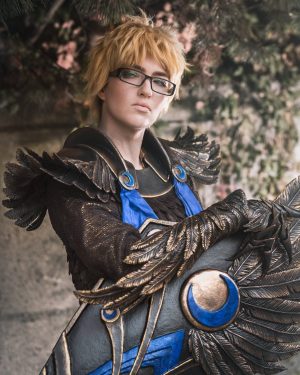 Tsukki from Haikyuu!: Fantasy Armor design
